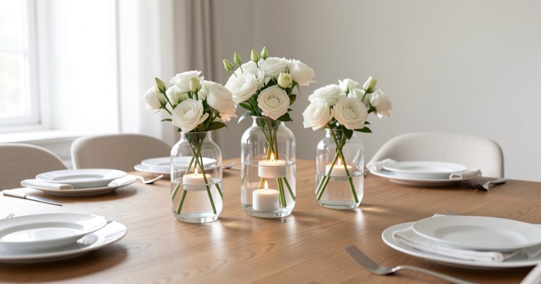 Centre de table 2026 : 35 idées tendance, DIY et conseils pour une table qui fait sensation