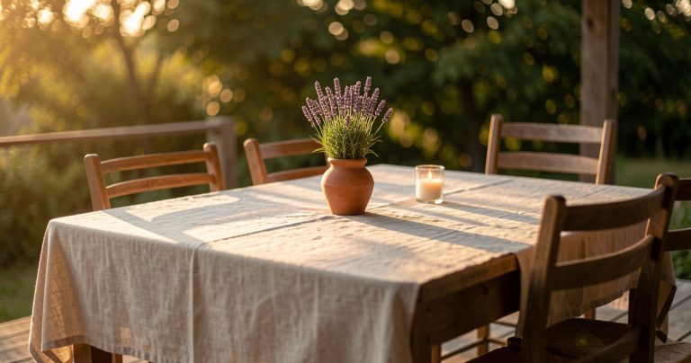 Dresser une table d'été en extérieur : le guide 2026