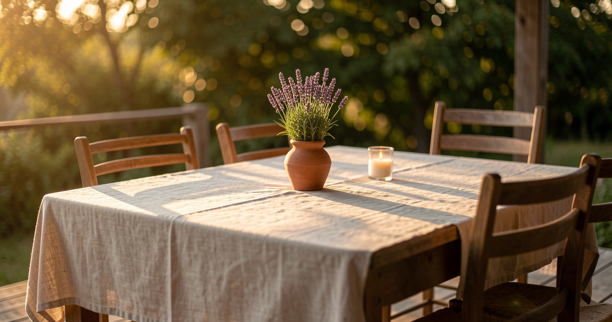 Dresser une table d'été en extérieur : le guide 2026