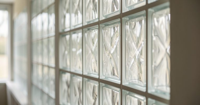 Brique de verre : la tendance déco qui éclaire tout