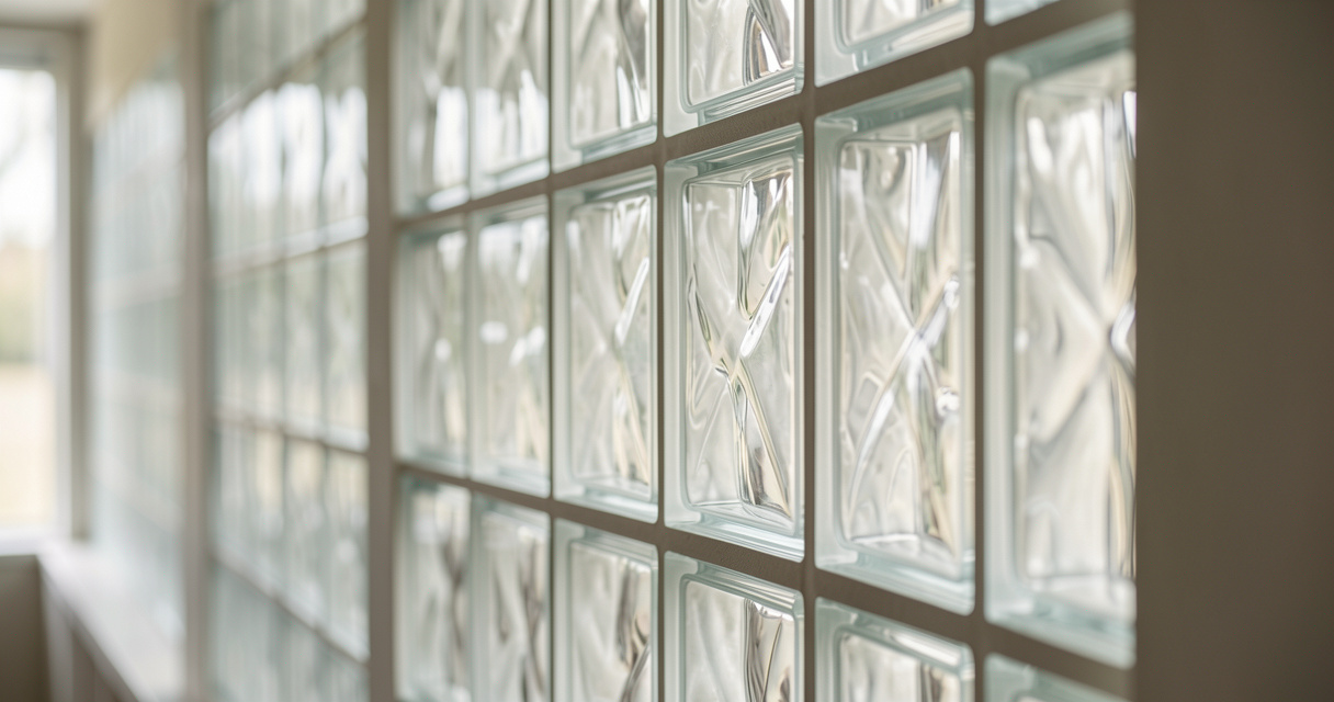 Brique de verre : la tendance déco qui éclaire tout